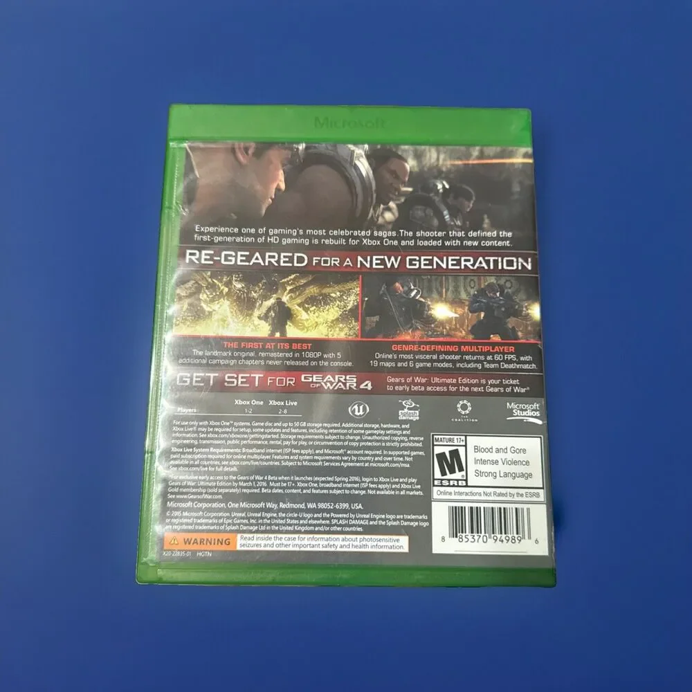 Gears Of War Ultimate Edition - Microsoft Xbox One